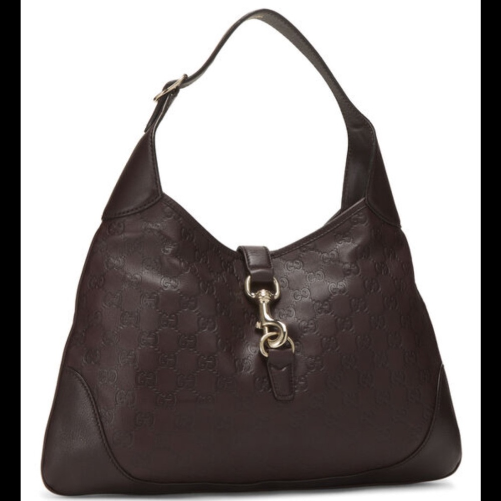 Vintage Gucci Jackie leather